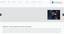 Desktop Screenshot of cinteg.de